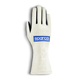 Sparco Land Classic Gloves, White (FIA)